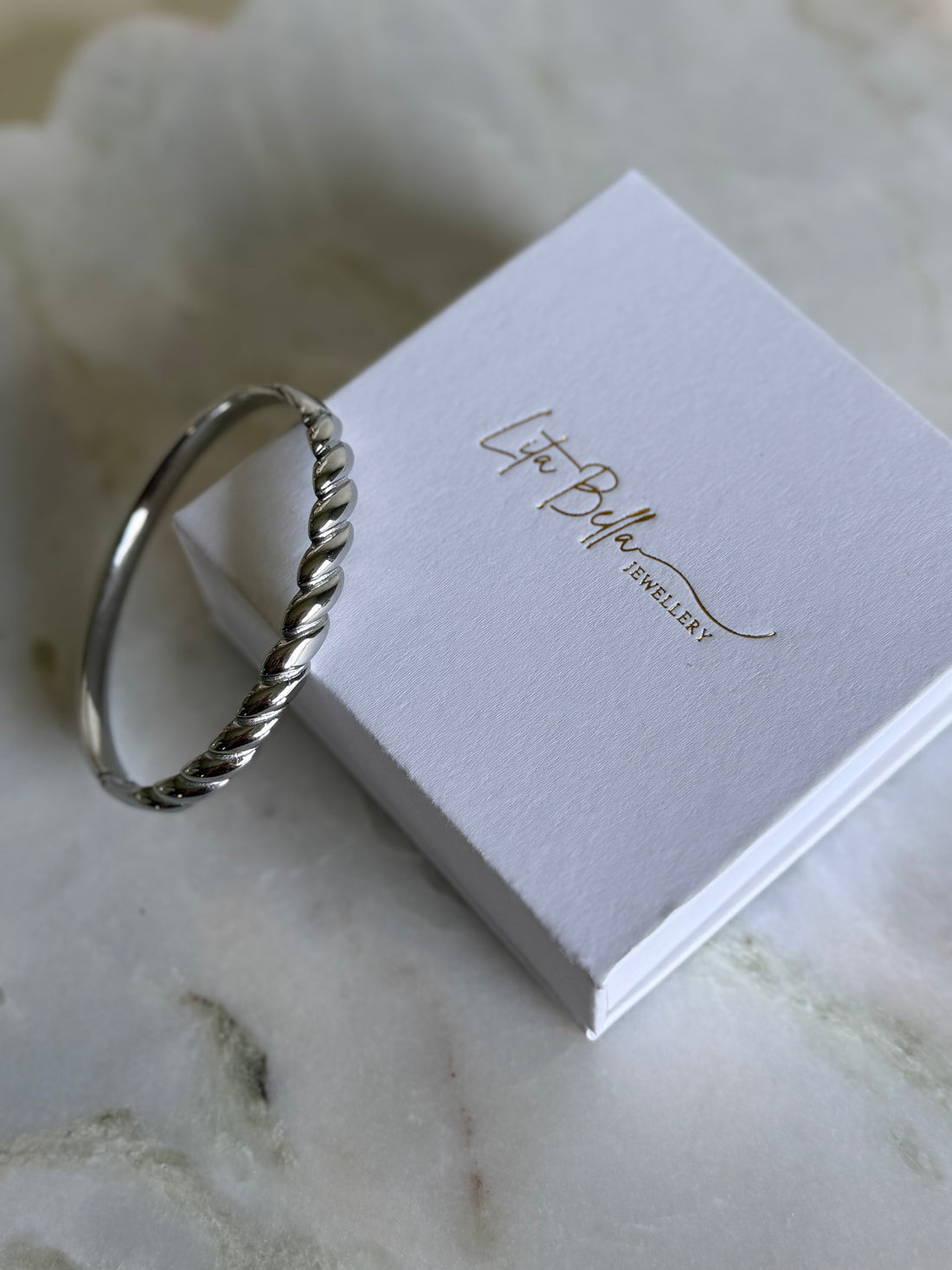 Myas Silver Bangle