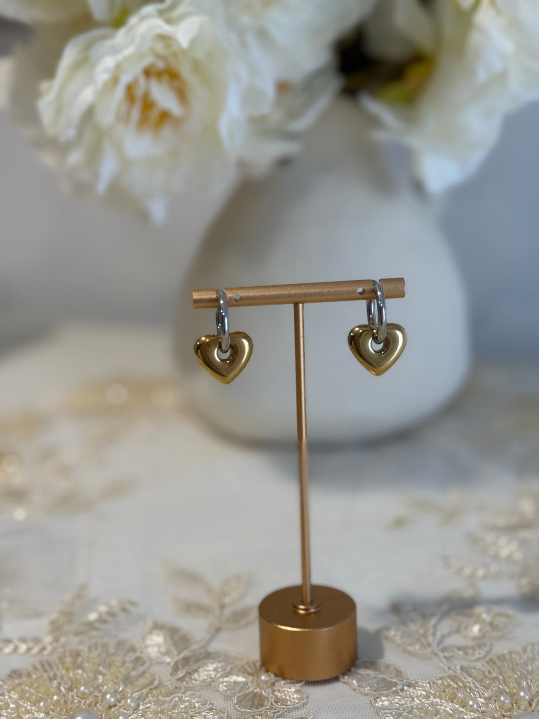 Elegant Heart Earrings