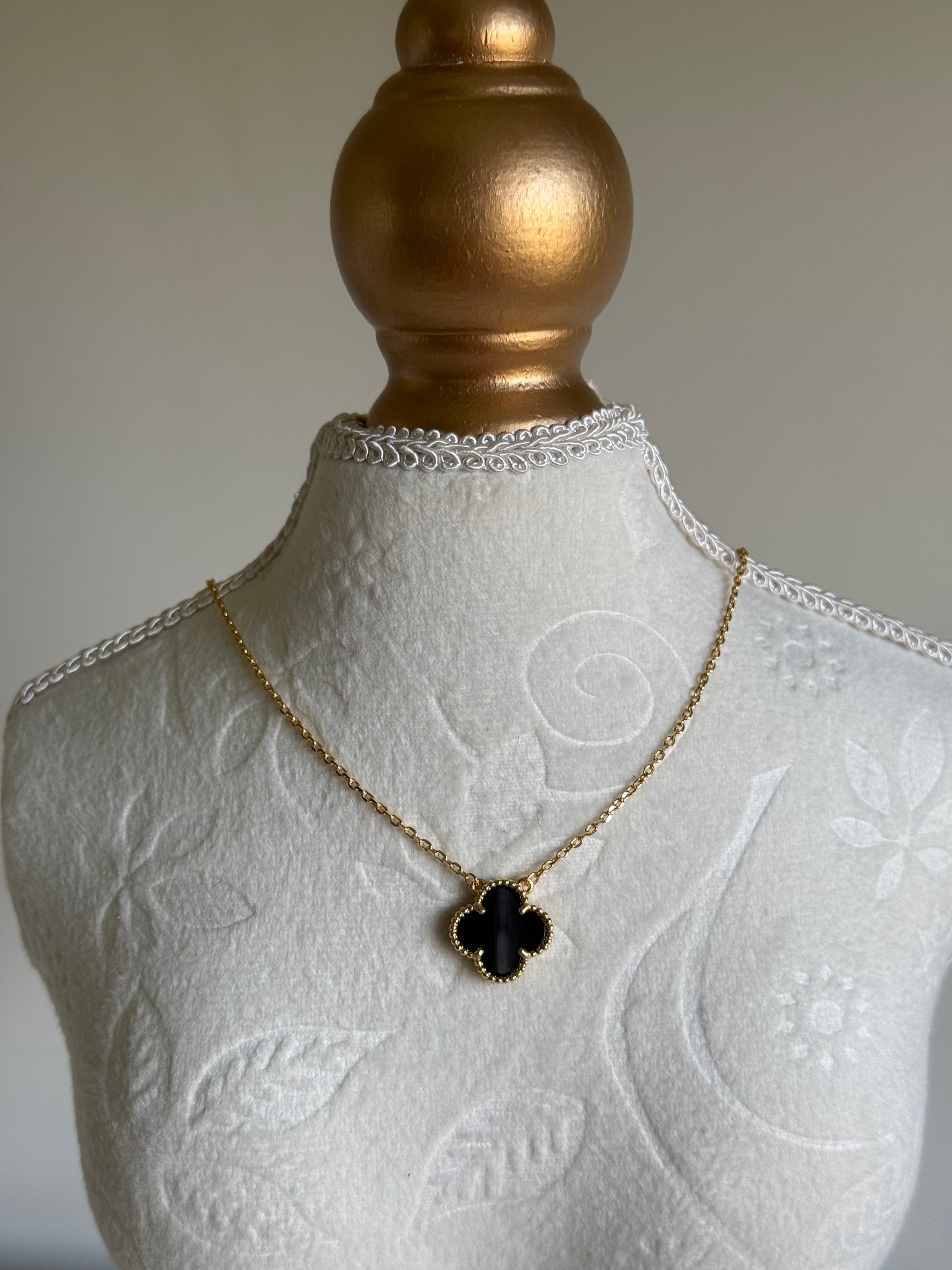 VK Style Black Necklace