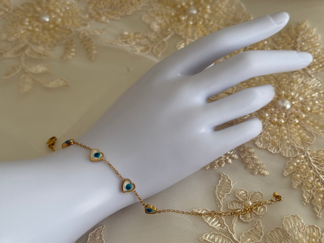 Eye Heart Bracelet