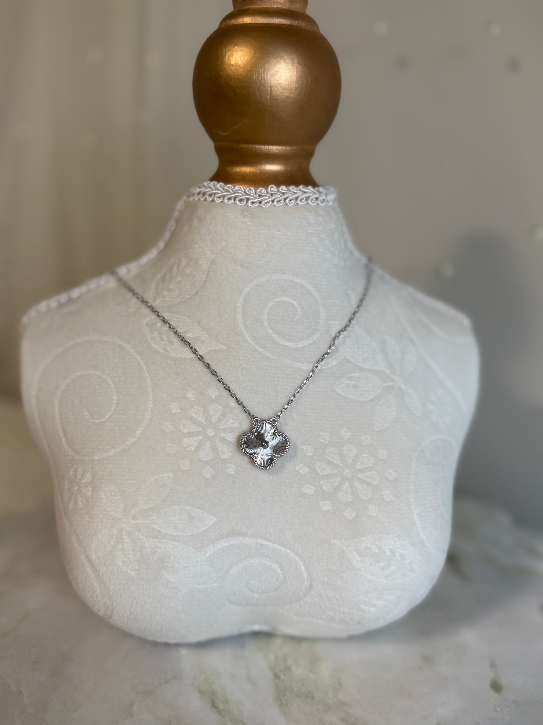 VK Style Silver Necklace