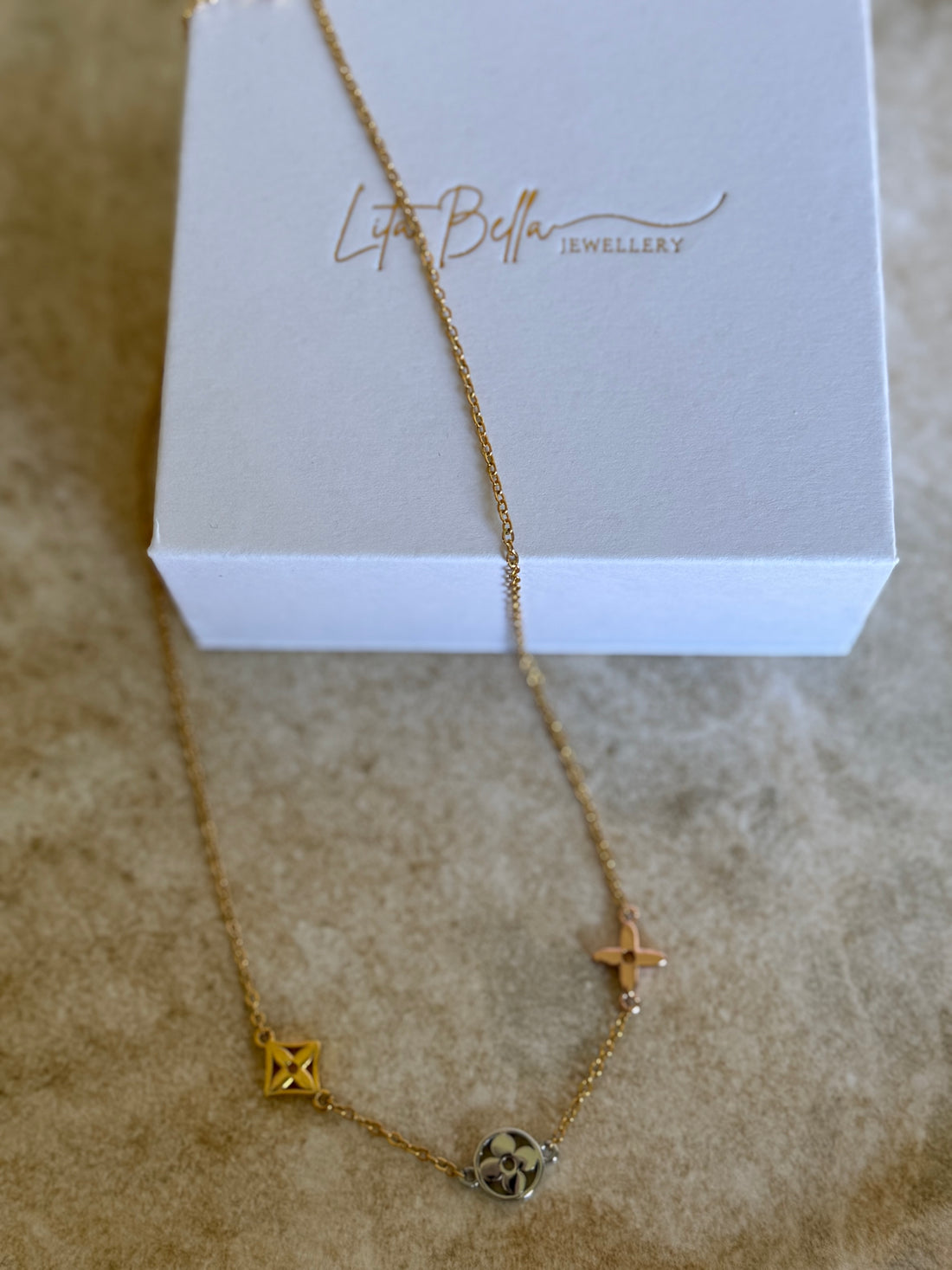 LV Style Necklace