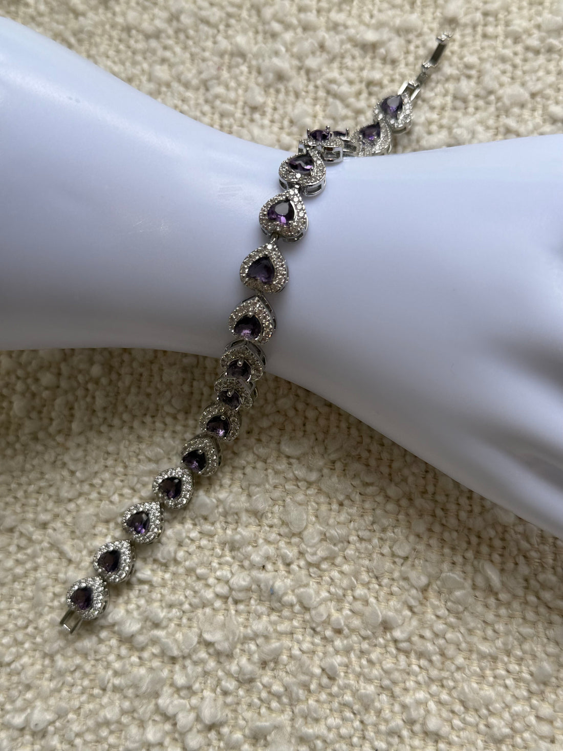 Lavender Loop Bracelet