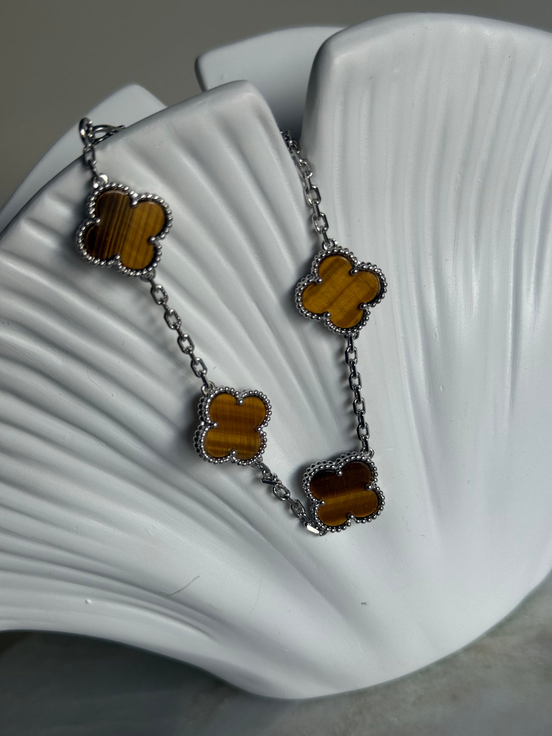 VK Style Brown Silver Bracelet