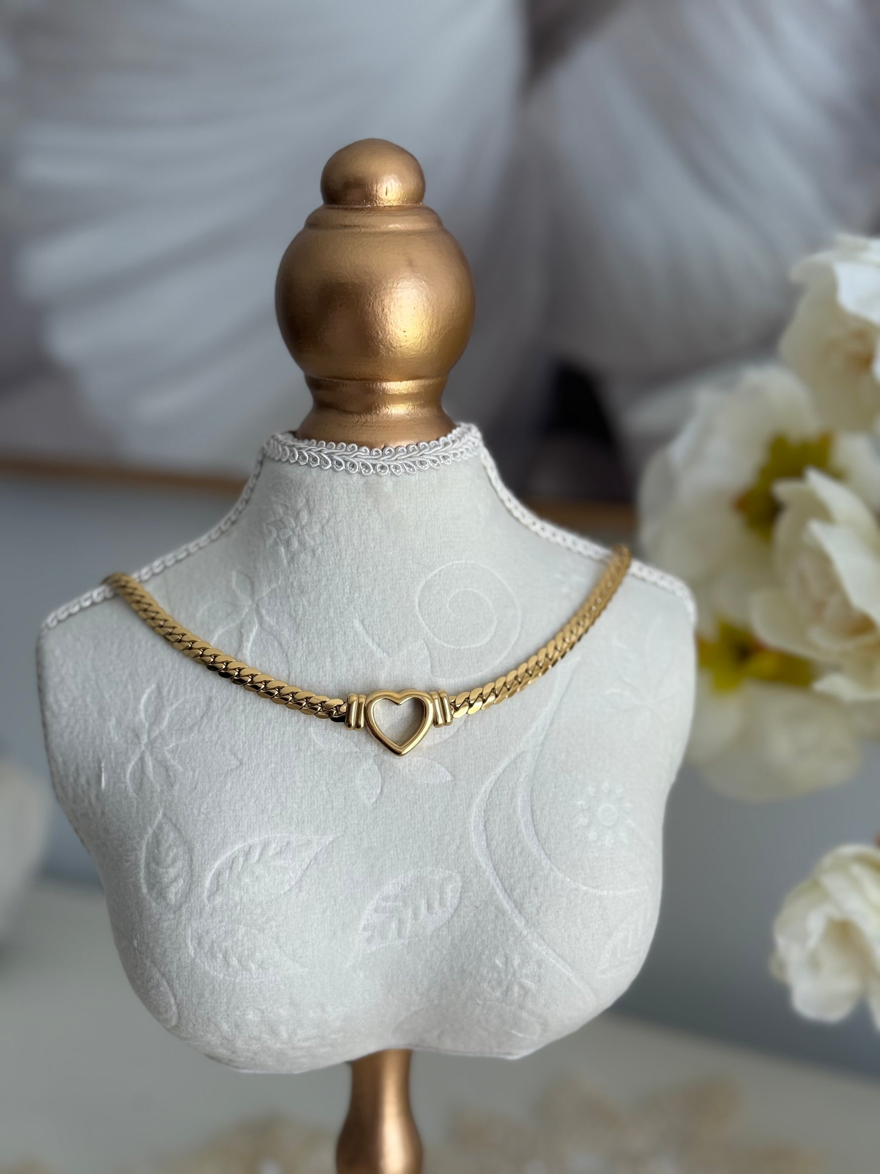 Golden Heart Necklace