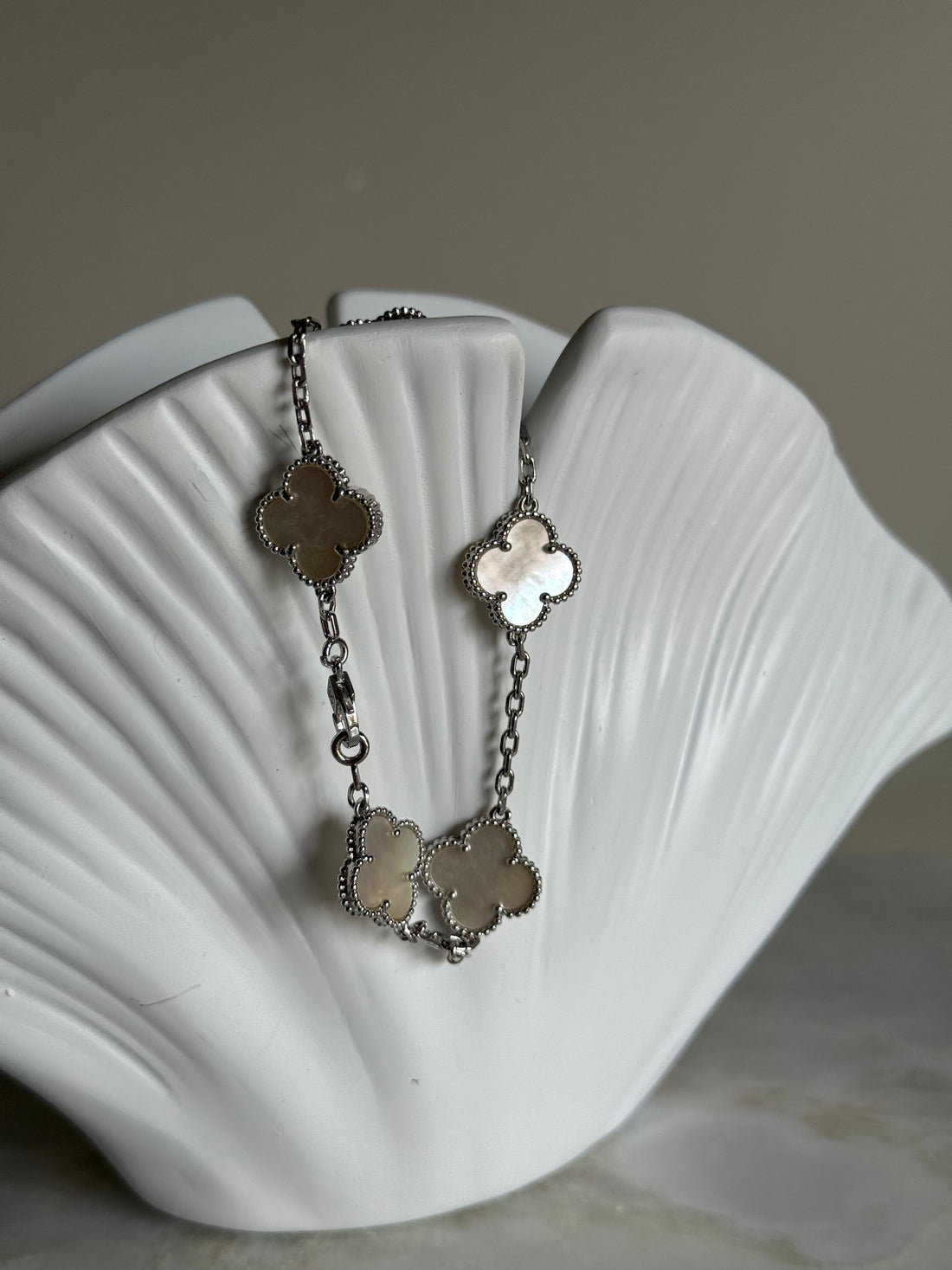 VK Style Gray Silver Bracelet