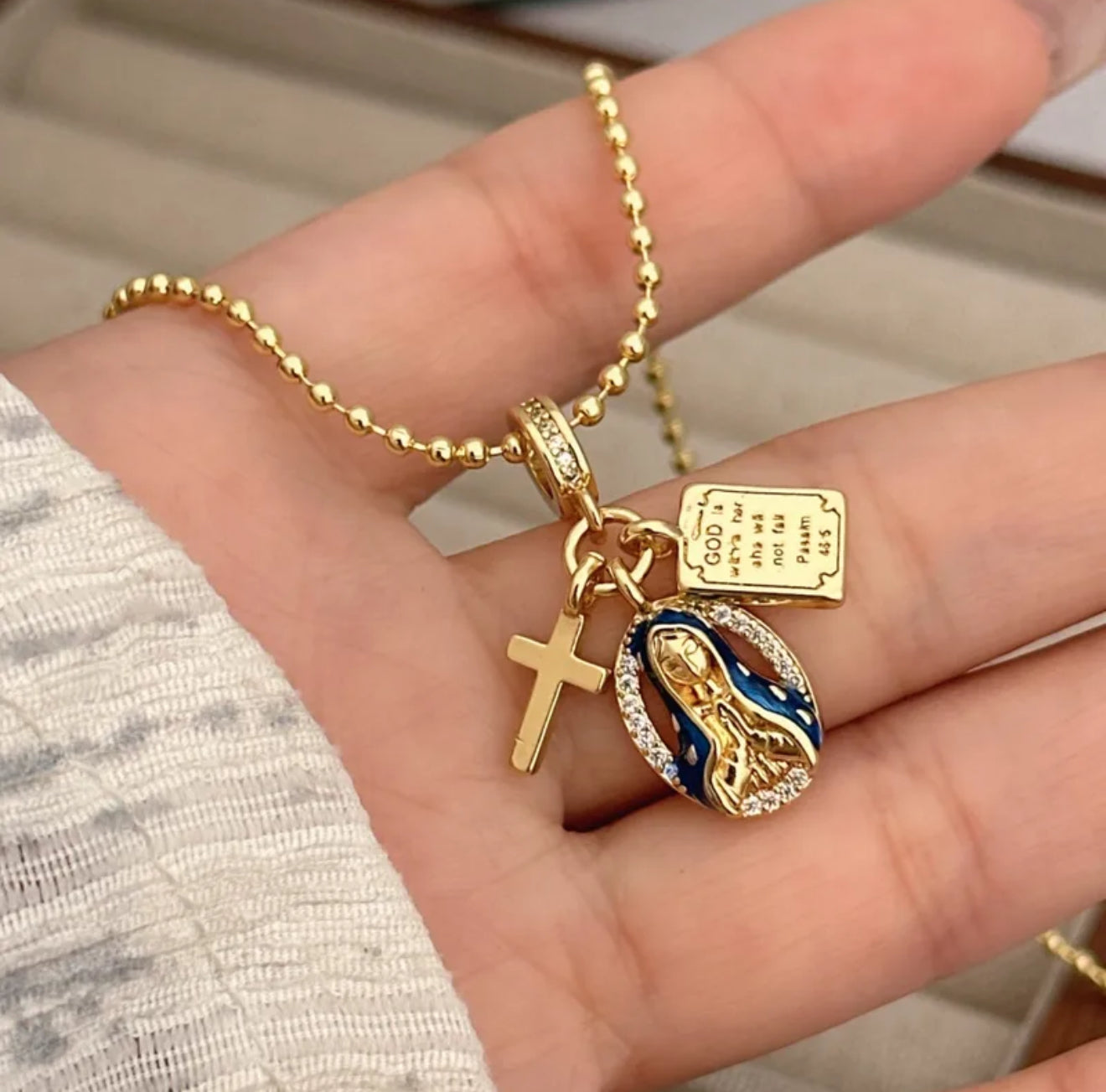 Saint Mary Necklace