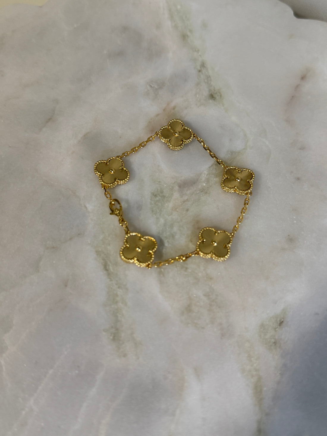 VK Style Gold Flower Bracelet