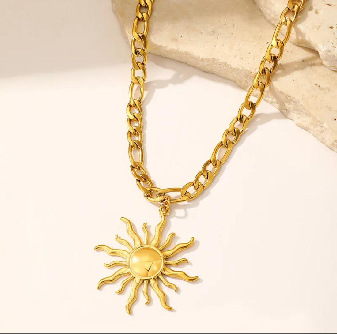 Sun lights Necklace